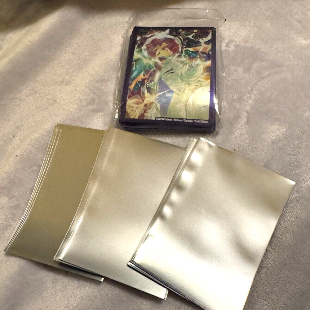 Pokemon card Sleeves 64 count - Brand new Tyranitar clear protectors